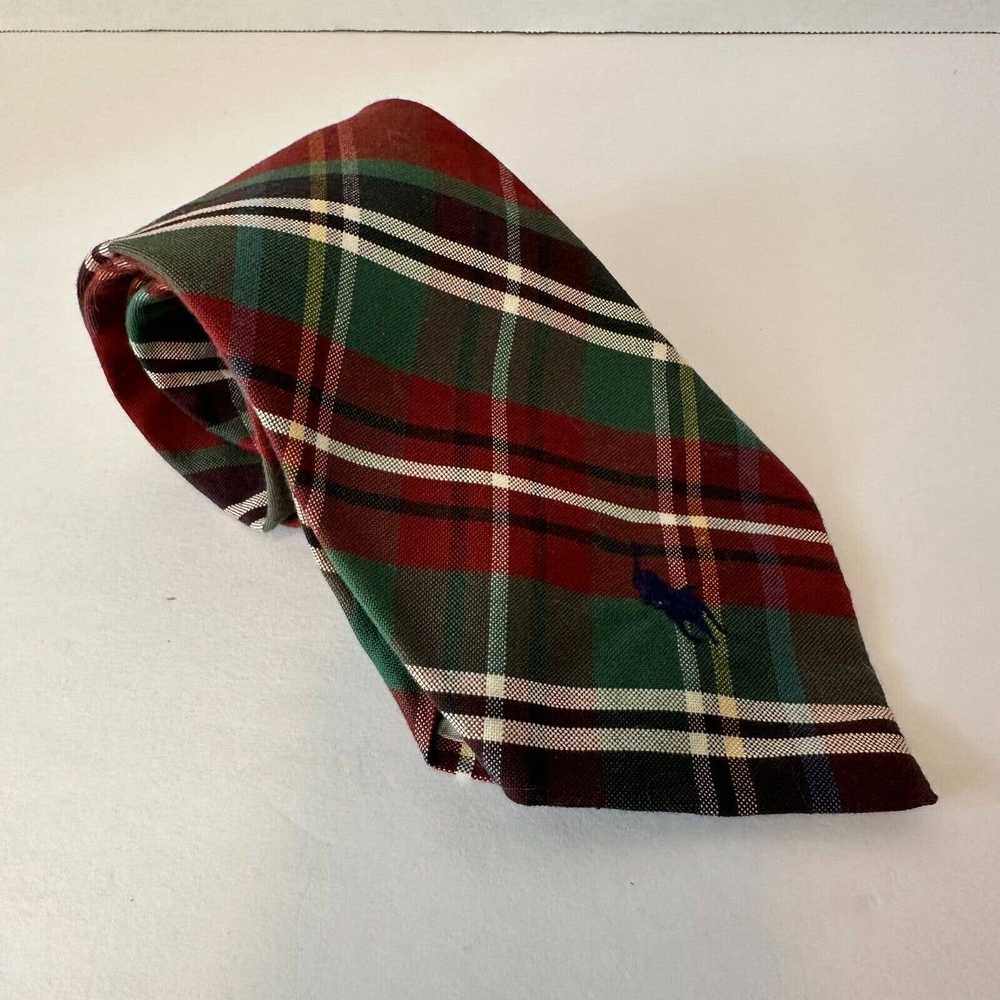 Polo Ralph Lauren POLO Ralph Lauren Plaid Tie Bur… - image 6