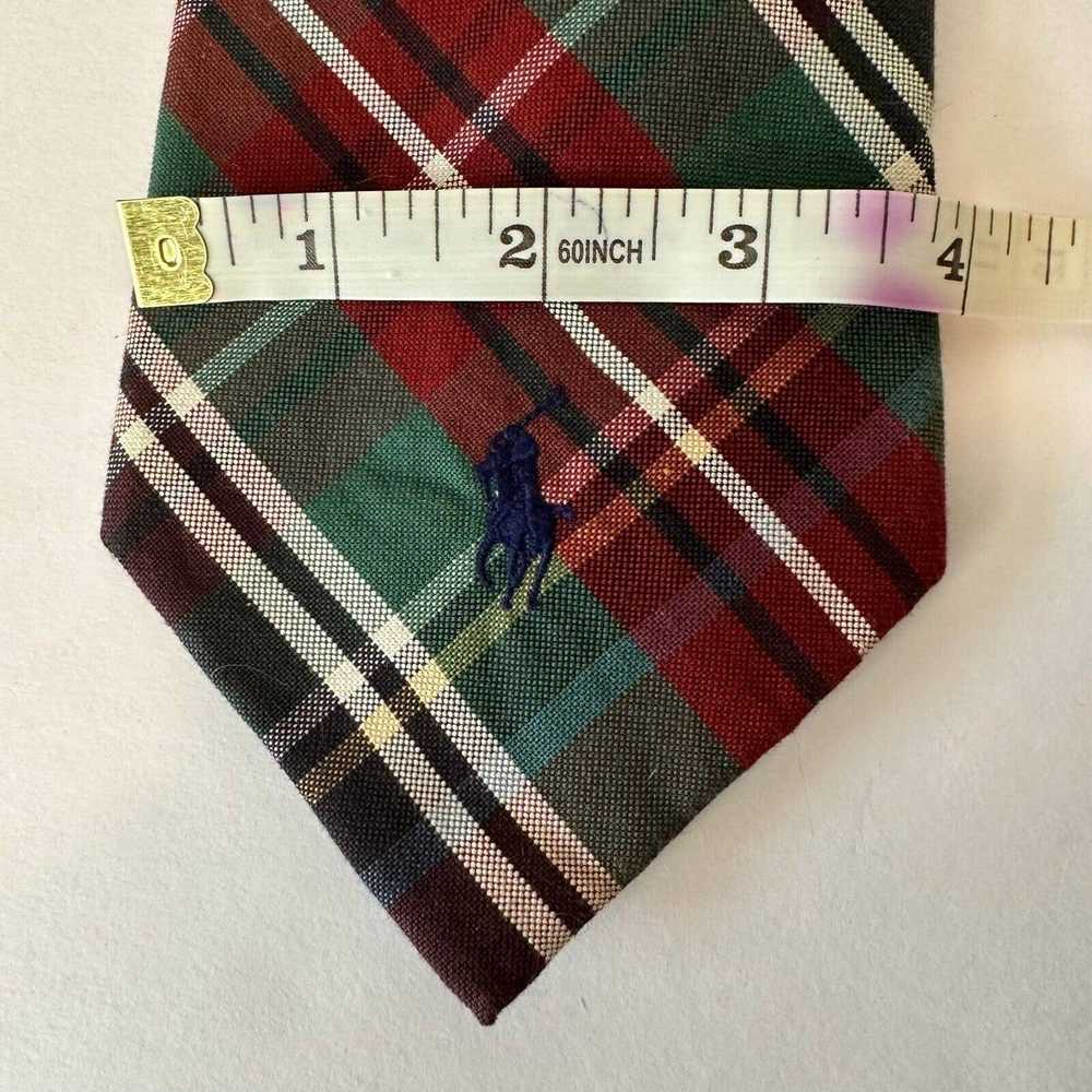 Polo Ralph Lauren POLO Ralph Lauren Plaid Tie Bur… - image 9