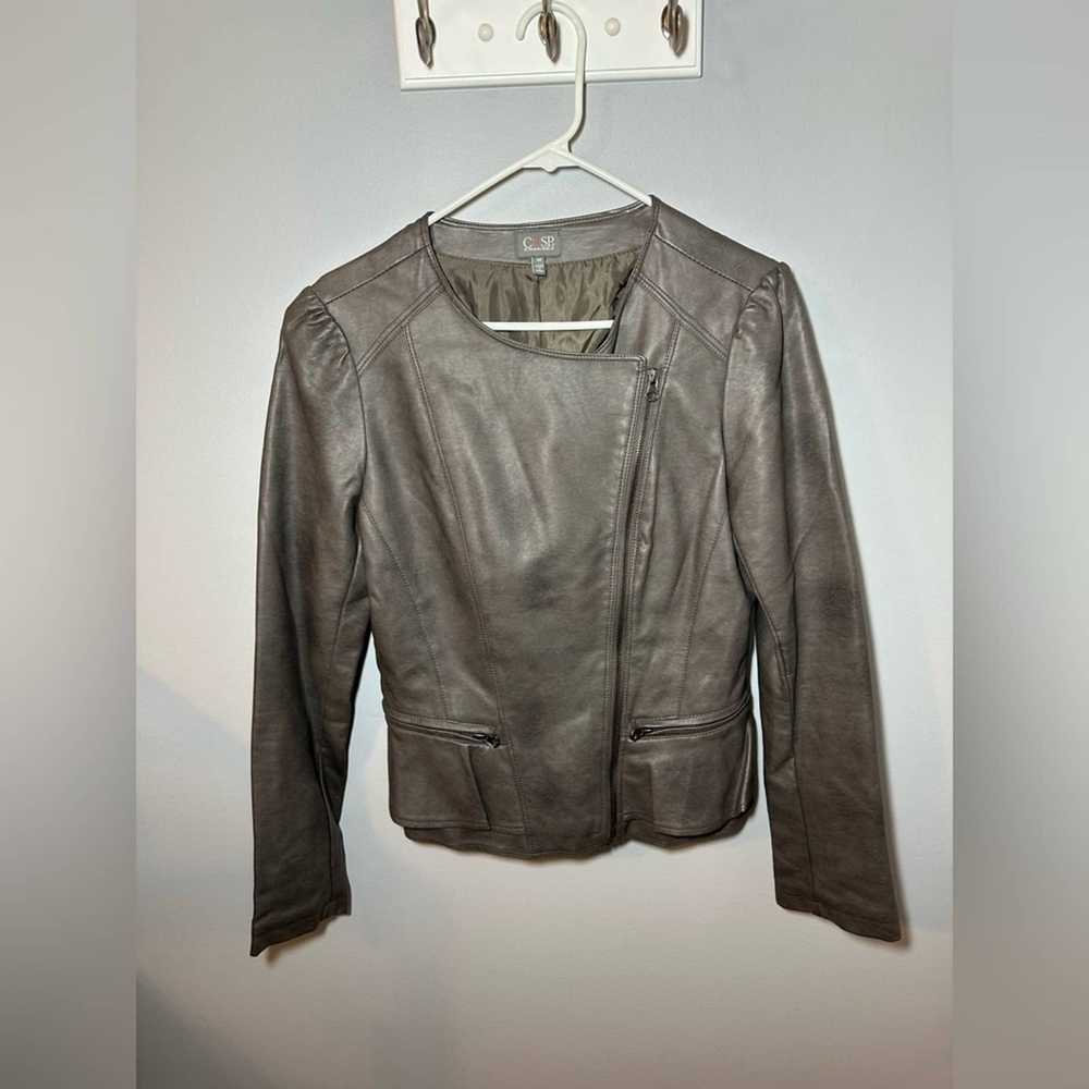 Neiman Marcus NEIMAN MARCUS CUSP Faux Leather Mot… - image 2