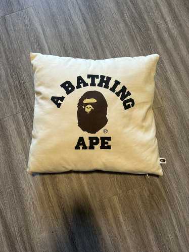 Neon Bape White Throw Pillow for Sale by SelahBeats