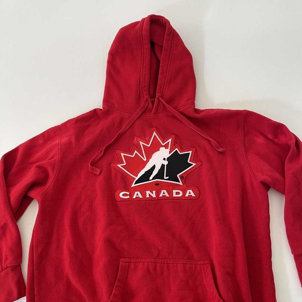 Vintage Saga Team Men's Canada Hockey Leaf Therma… - image 2
