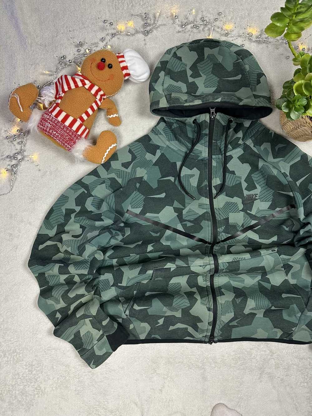 Nike × Streetwear Nike Teech Fleece Camo Basic Lo… - image 2