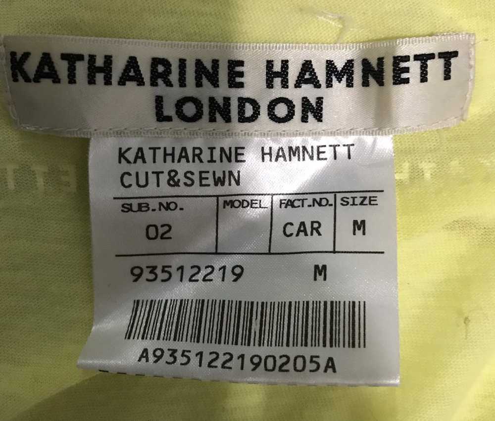 Japanese Brand × Katharine Hamnett London KATHARI… - image 7