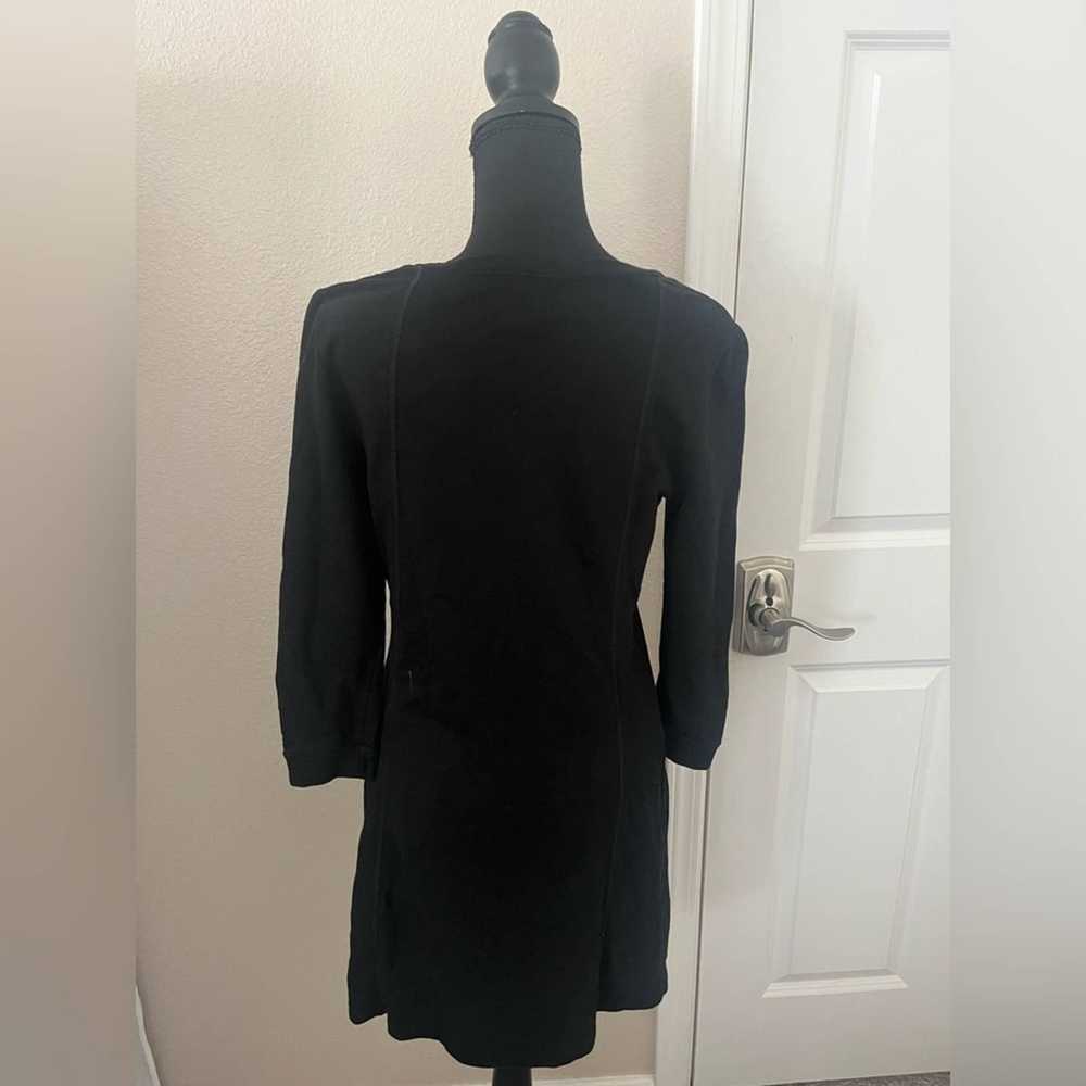 Lacoste Lacoste Black 3/4 Sleeve TShirt Dress Siz… - image 5