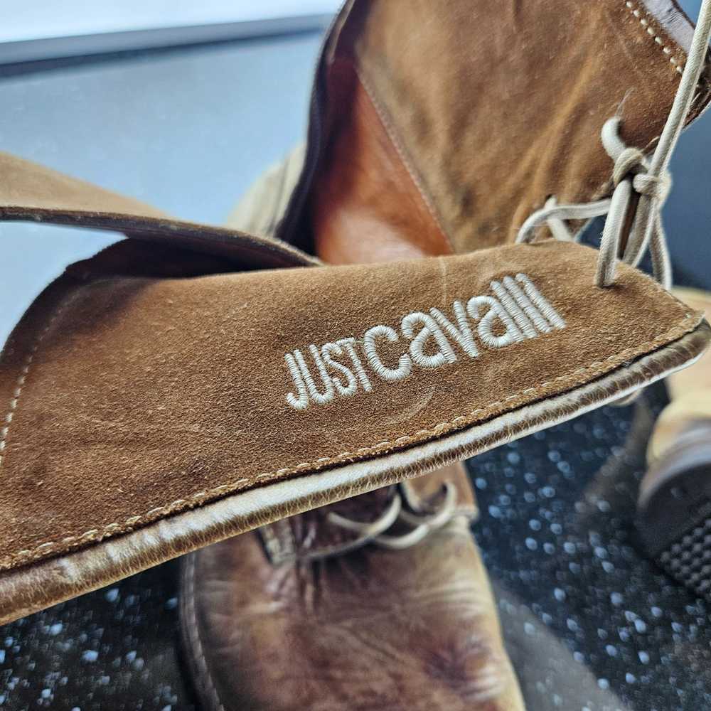 Just Cavalli Just Cavalli Brown leather boots - image 10
