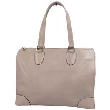 Valextra Valextra Handbag Tote Bag Calf Leather W… - image 1