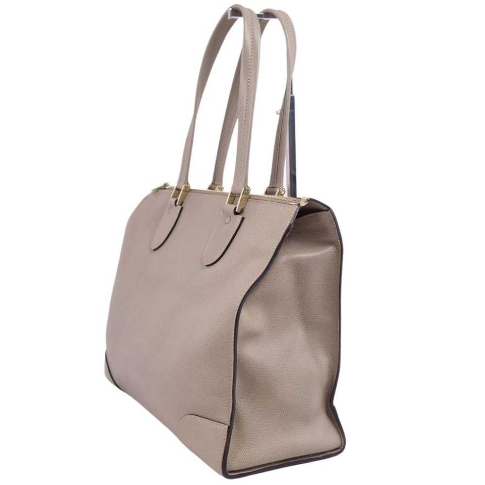 Valextra Valextra Handbag Tote Bag Calf Leather W… - image 2