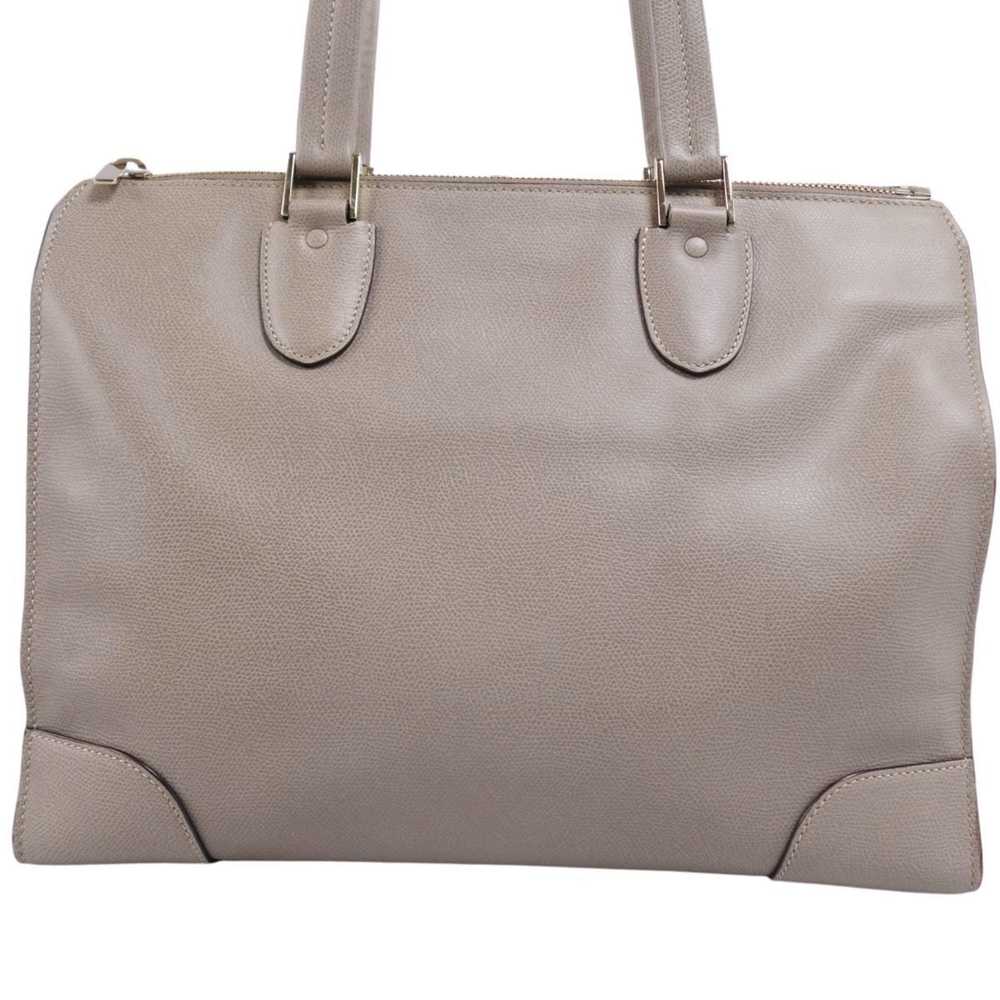 Valextra Valextra Handbag Tote Bag Calf Leather W… - image 5