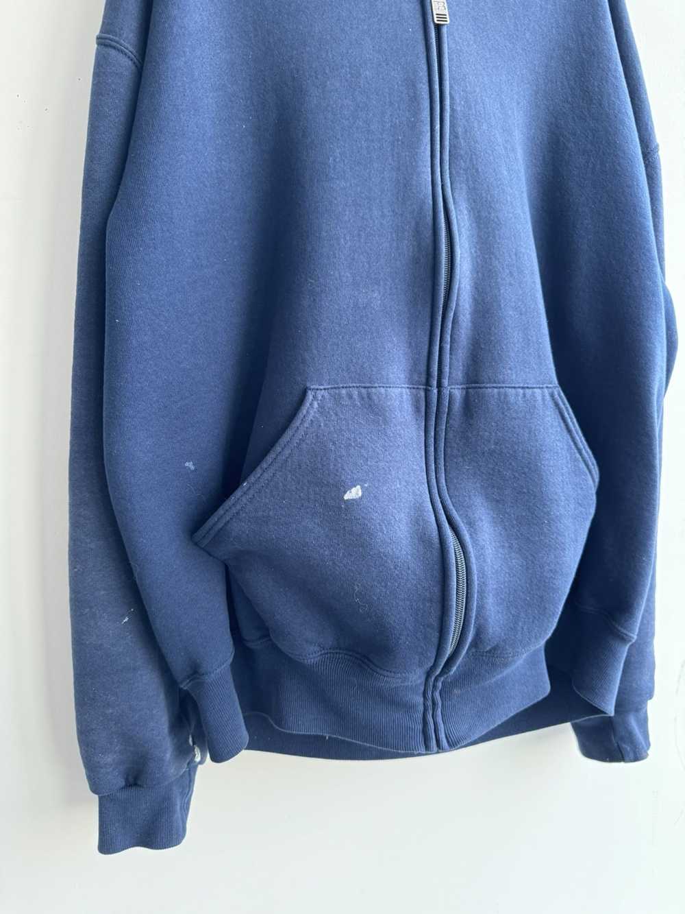 Vintage VINTAGE FADED 90s HOODIE OVERSIZED CROPPE… - image 2