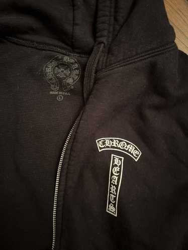 Chrome Hearts Chrome hearts black zip up hoodie