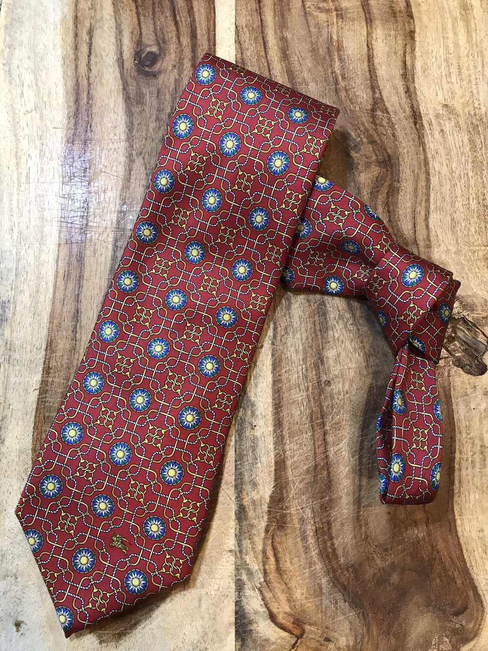 Burberry Vintage “Burberrys” Knight Tie - image 1