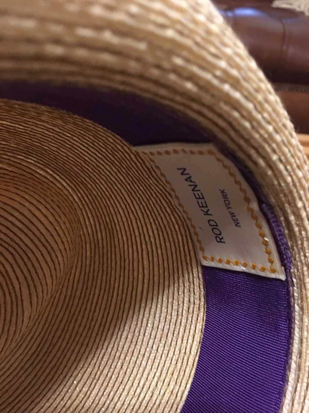 Rod Keenan Straw Hat w/ Ribbon Detail - image 7