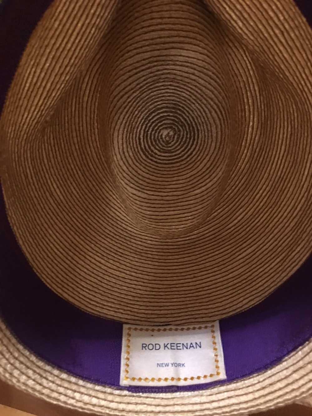 Rod Keenan Straw Hat w/ Ribbon Detail - image 8