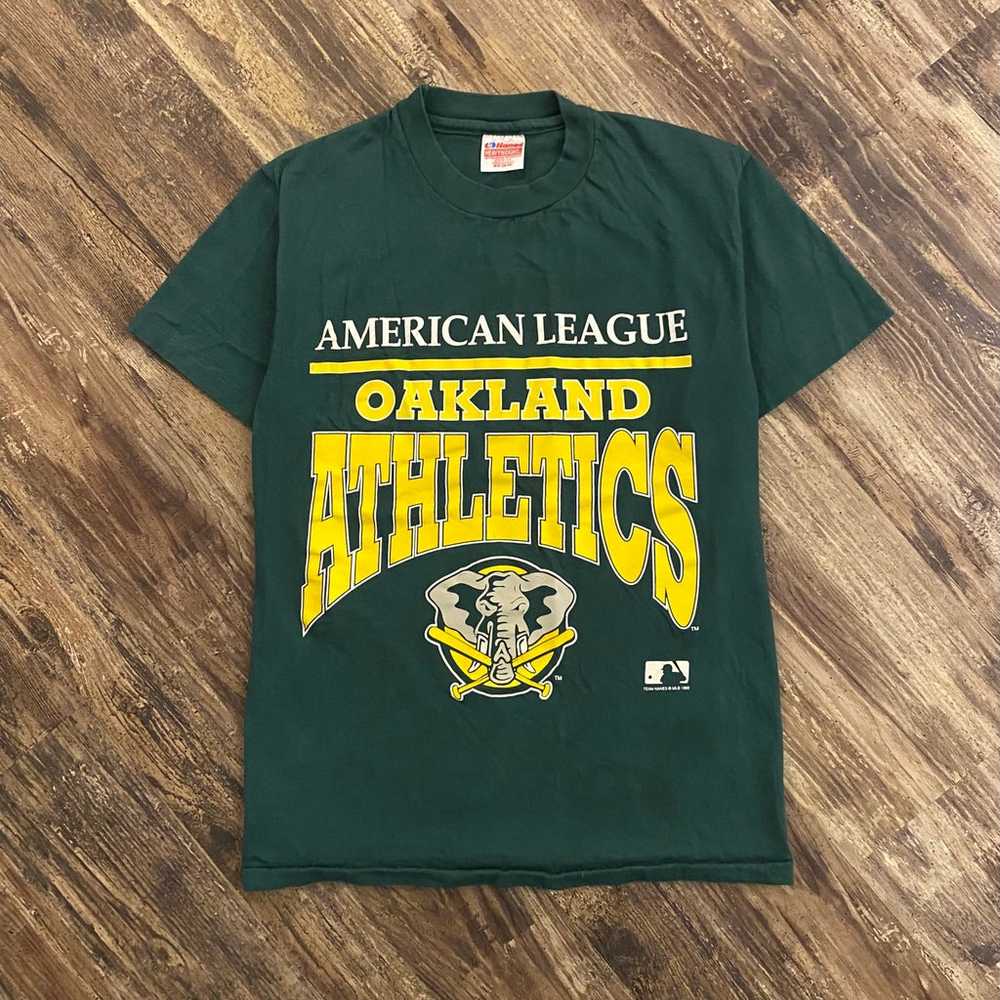 Vintage 1992 Oakland Athletics Baseball Shirt - image 1