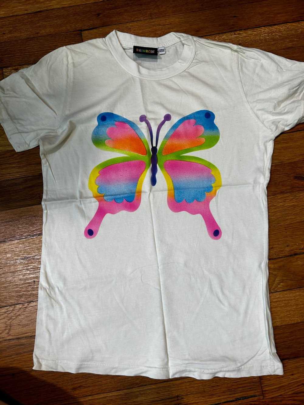 BIG BUD PRESS Airbrush Butterfly Tee (XXS) | Used… - image 1