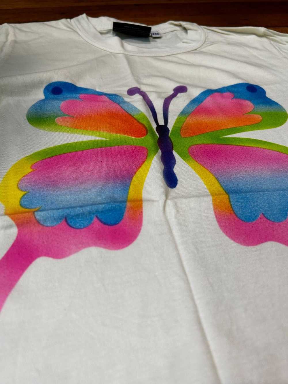 BIG BUD PRESS Airbrush Butterfly Tee (XXS) | Used… - image 2