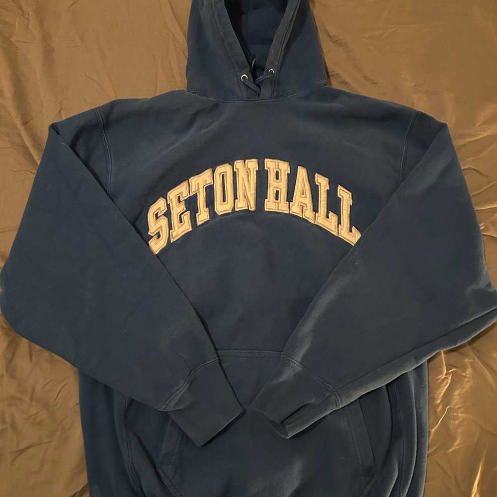 Seton hall vintage hoodie - image 2