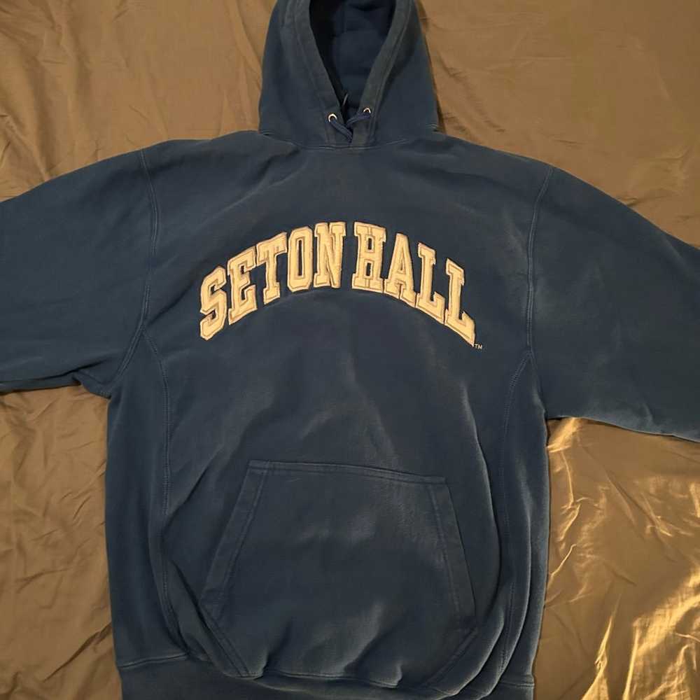 Seton hall vintage hoodie - image 3