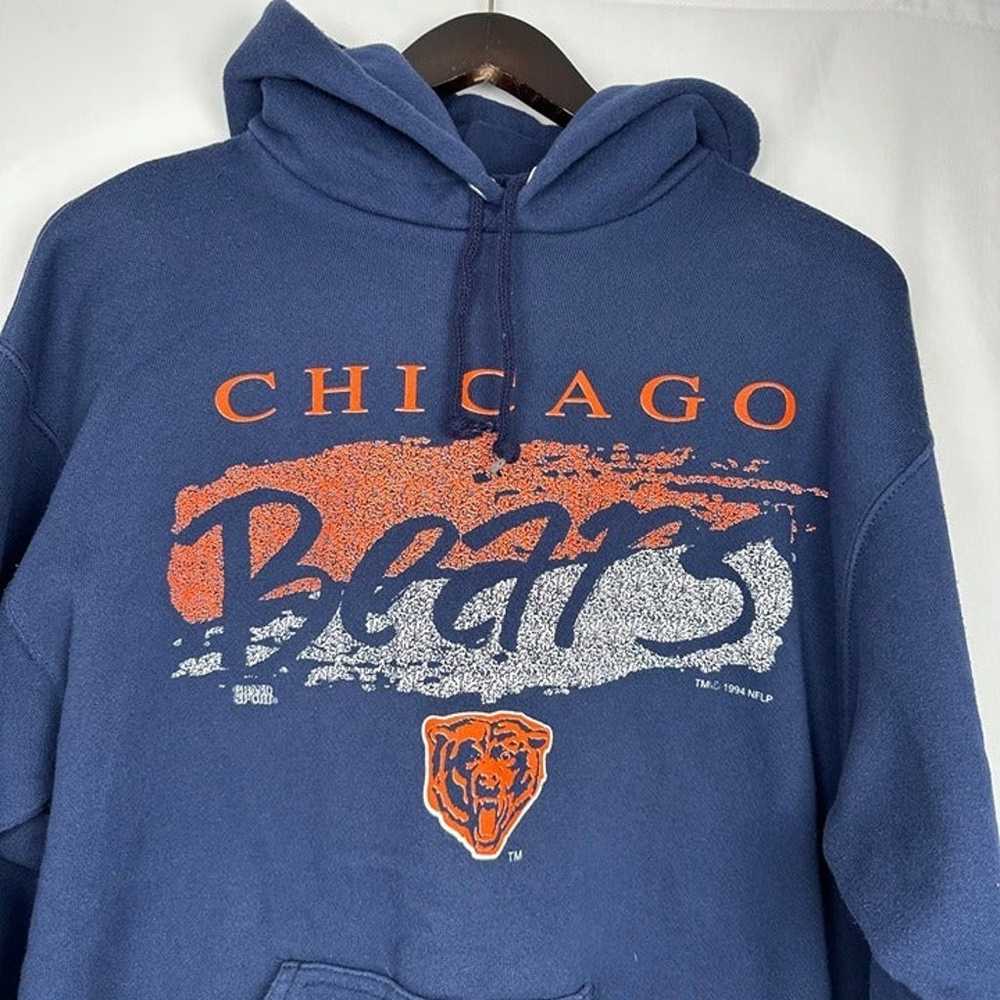 Vintage 1994 Chicago Bears NFL Hoodie Large Made … - image 2