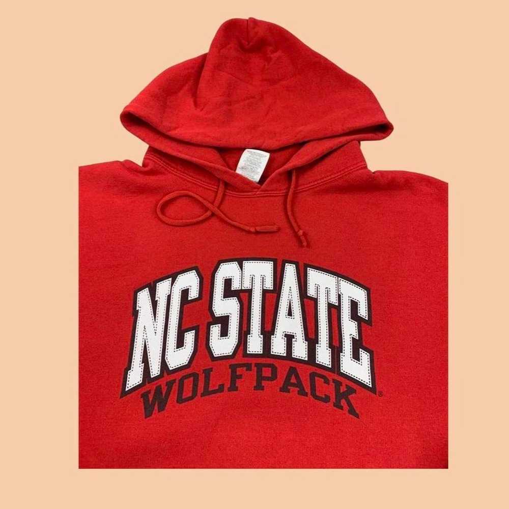 Vintage 90s NC State hoodie - image 2