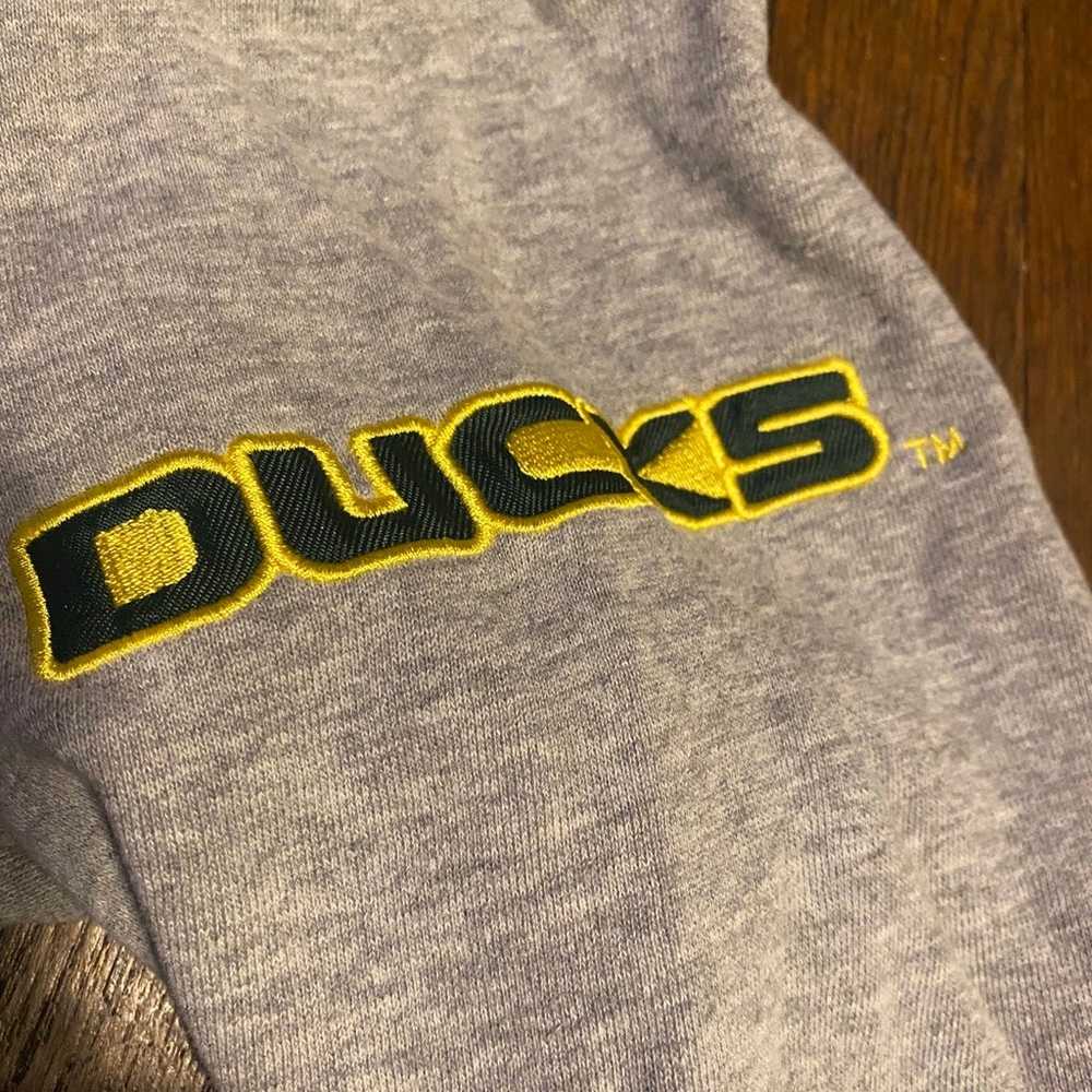 Vintage Oregon ducks hoodie 90s/00s - image 3