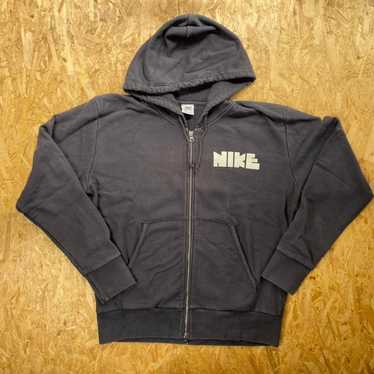 80s 90s Vintage Nike Sportswear Spell Out Zip Up … - image 1