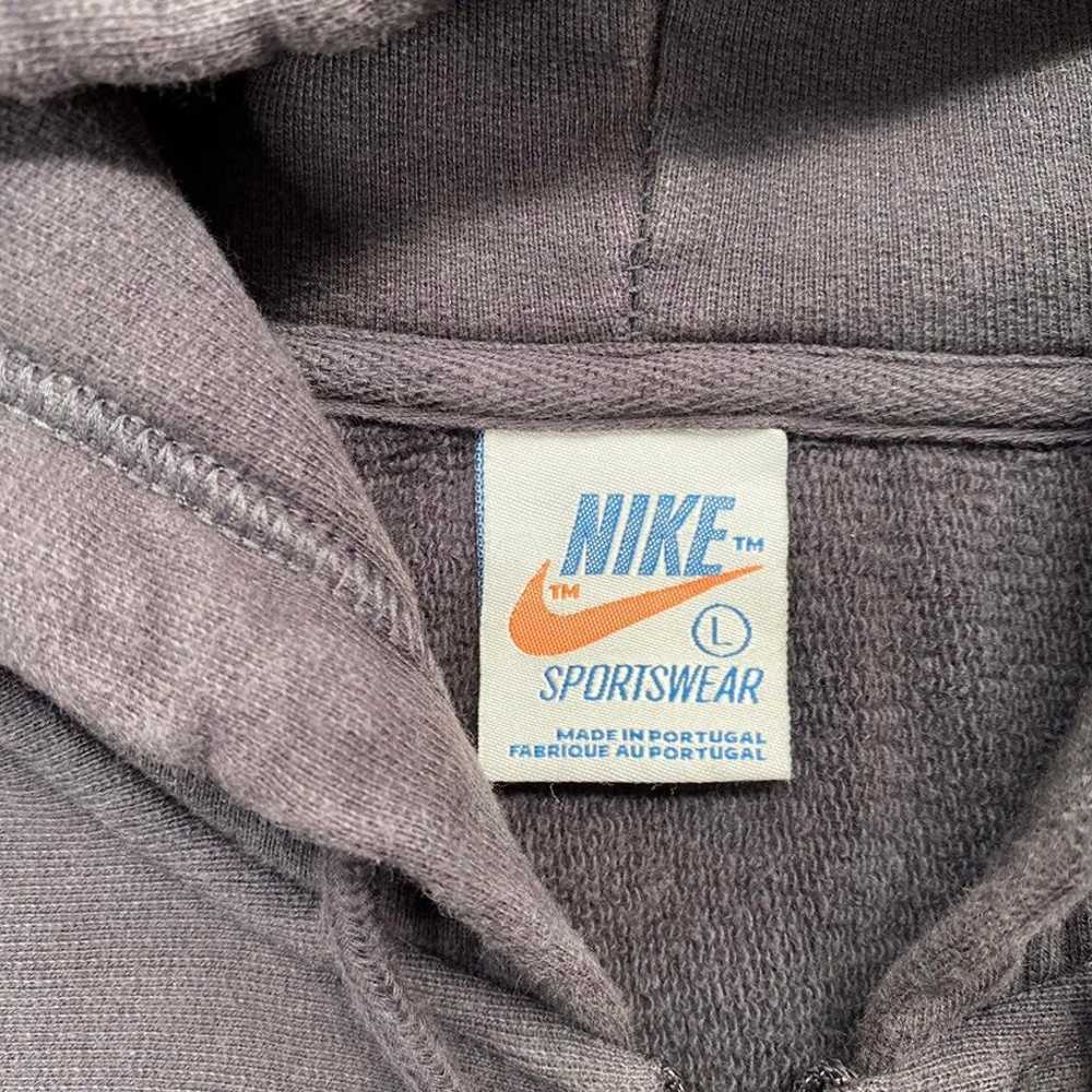 80s 90s Vintage Nike Sportswear Spell Out Zip Up … - image 3