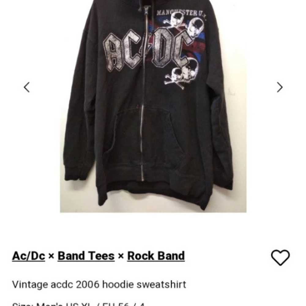 AC/DC Vintage Jacket - image 1