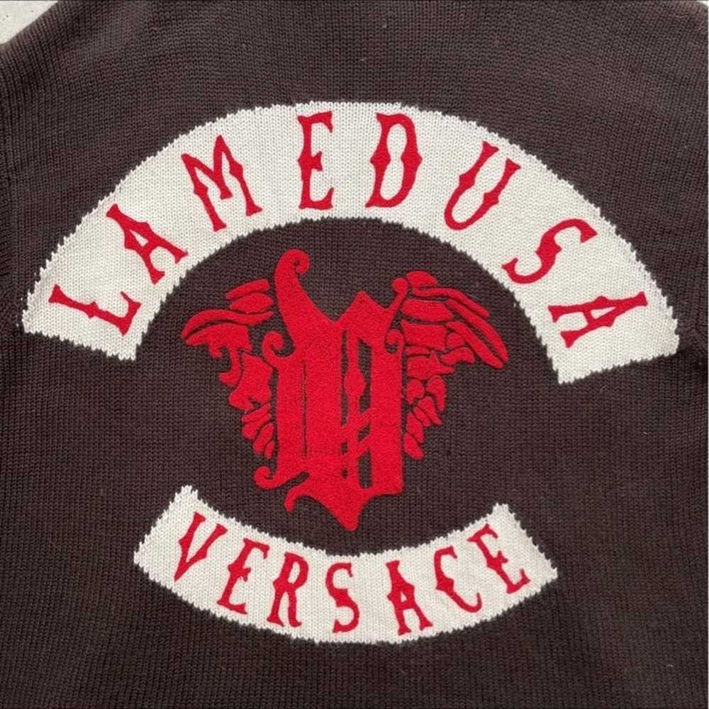 Rare Gianni Versace La Medusa Versace Knit Hoodie… - image 3