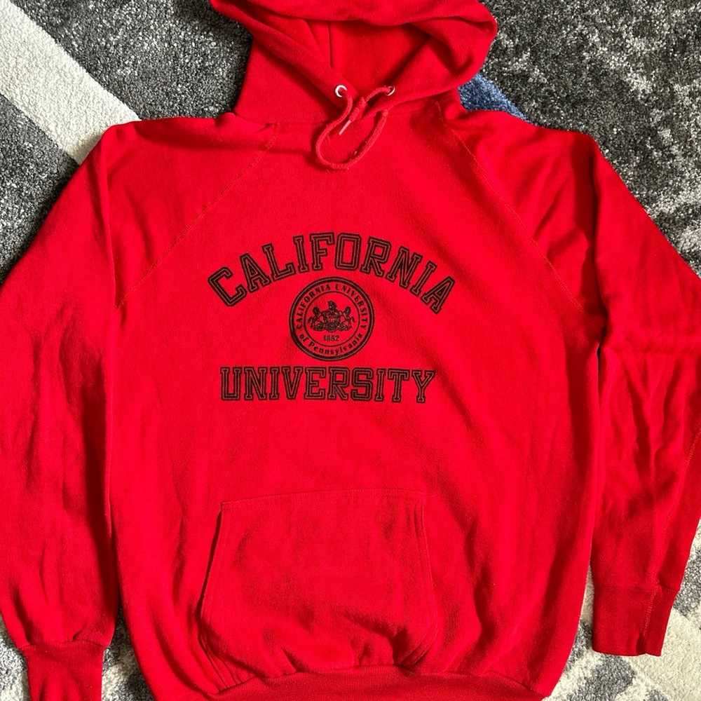 Vintage college hoodie - image 1