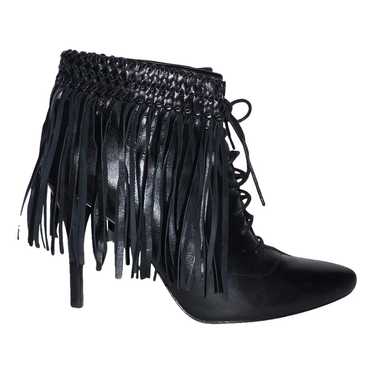 Pierre Balmain Leather biker boots - image 1