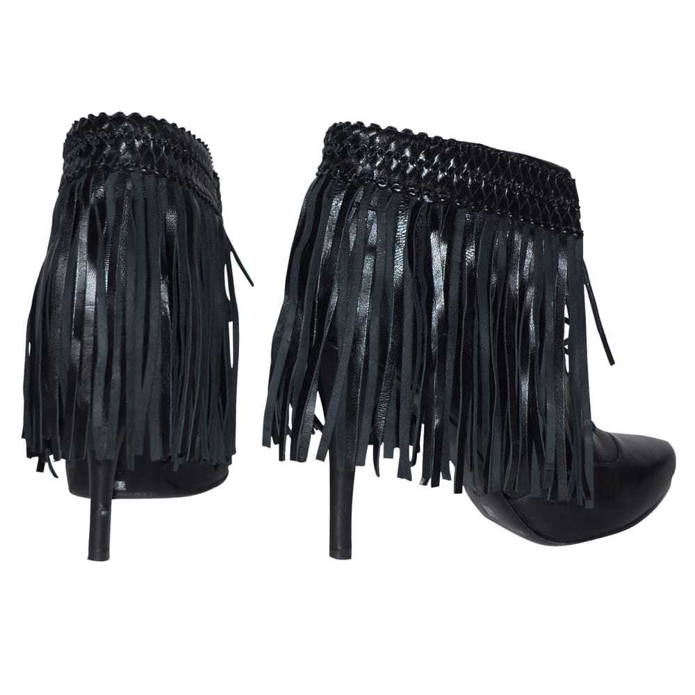 Pierre Balmain Leather biker boots - image 4