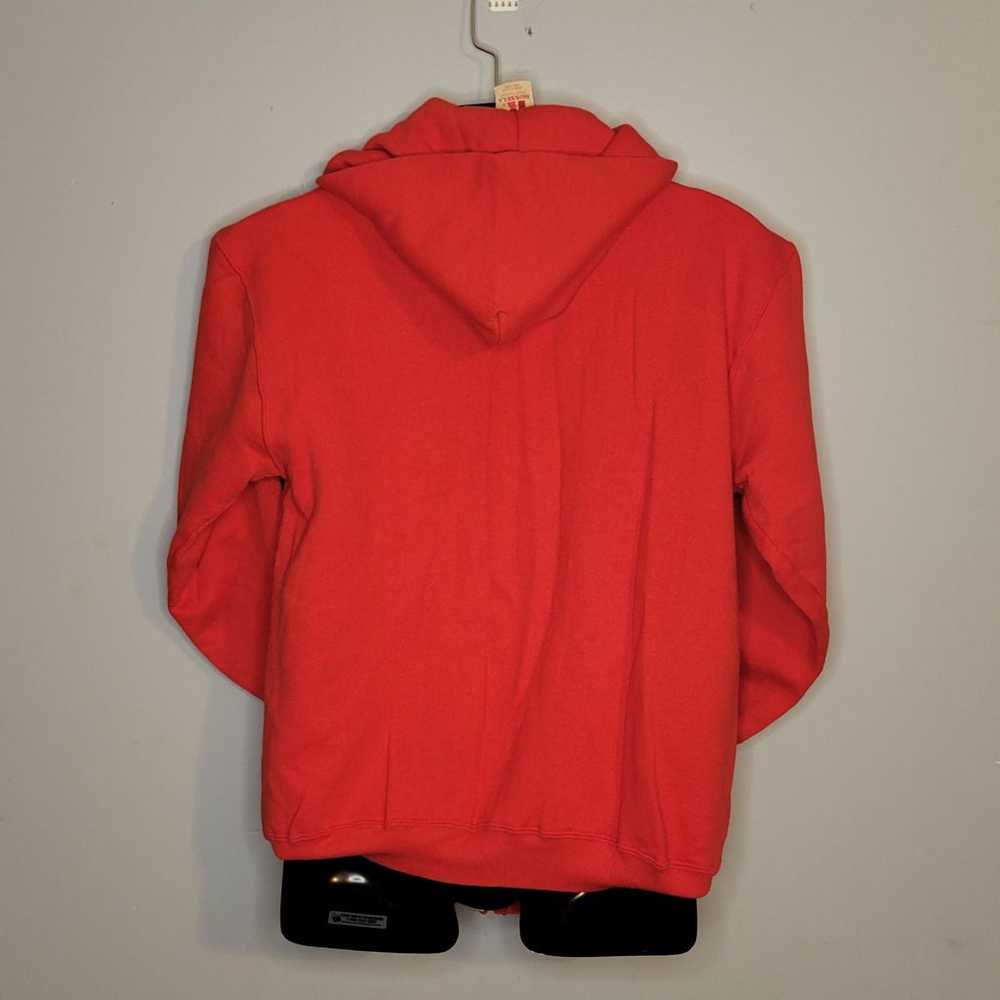 Vintage 70s Russell Athletics Cardinal Red Zip Up… - image 2