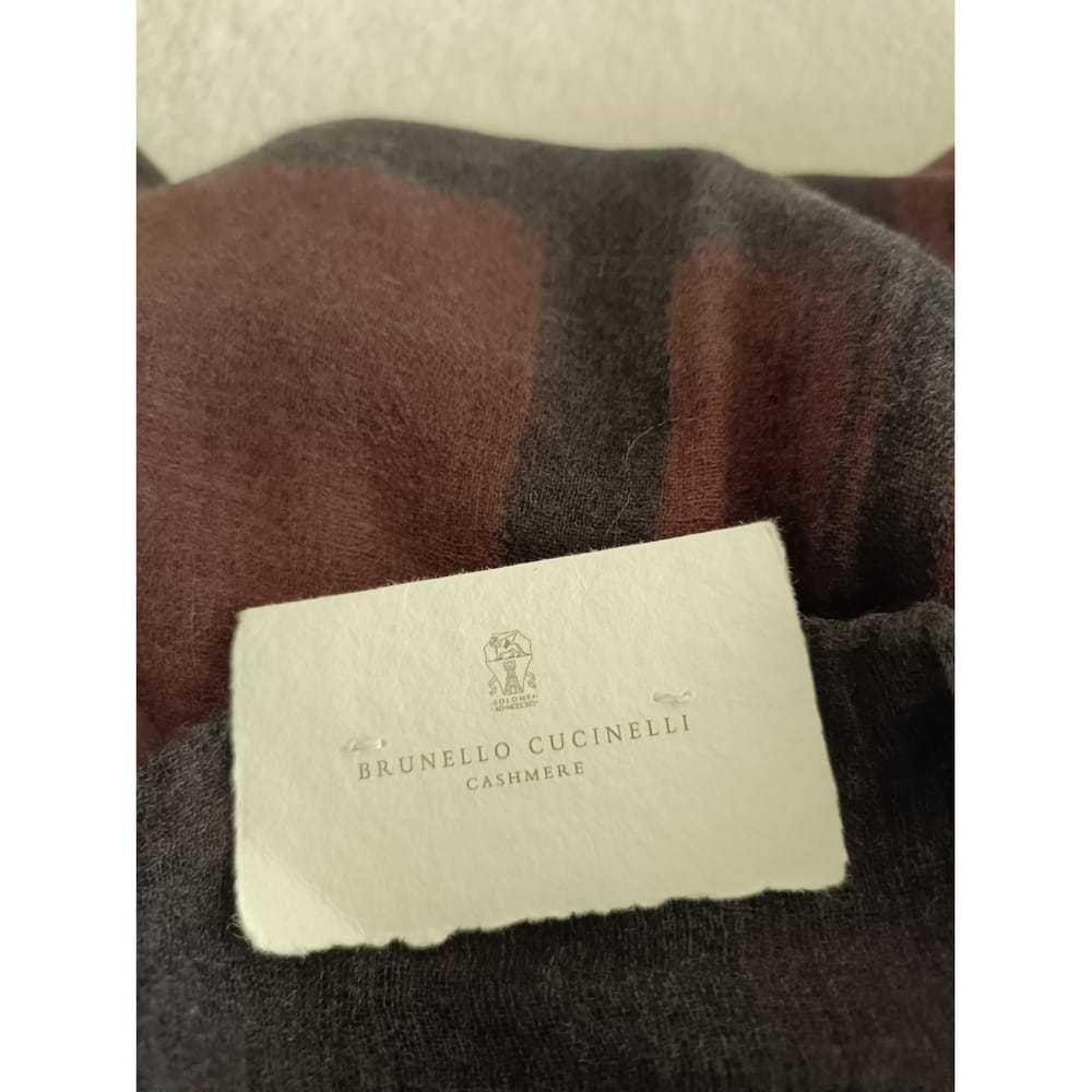 Brunello Cucinelli Cashmere scarf - image 6