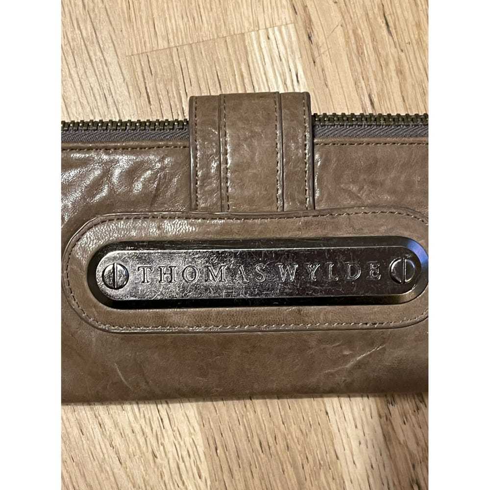 Thomas Wylde Leather clutch bag - image 3