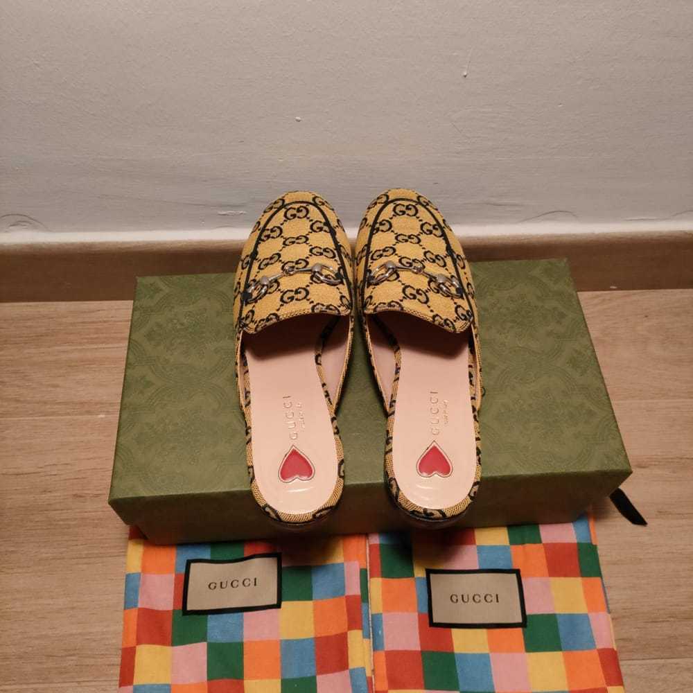 Gucci Princetown cloth mules - image 2