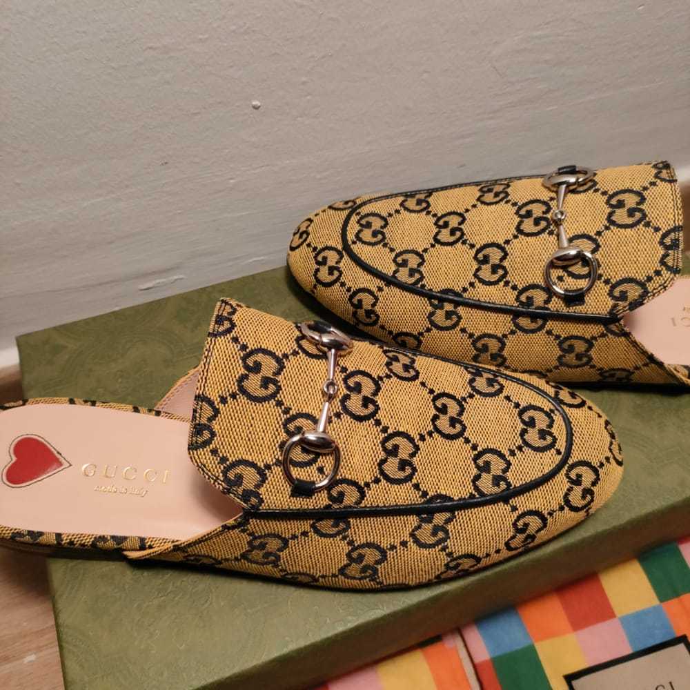 Gucci Princetown cloth mules - image 7