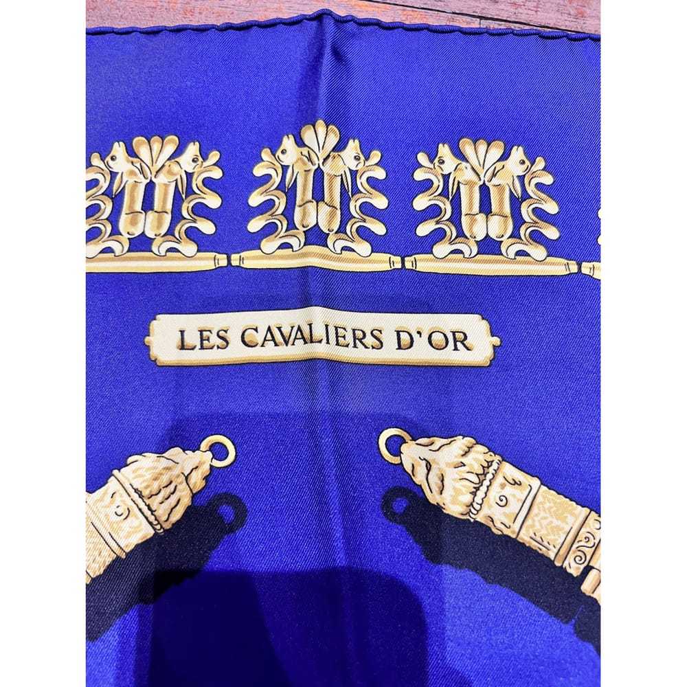 Hermès Carré 90 silk silk handkerchief - image 5