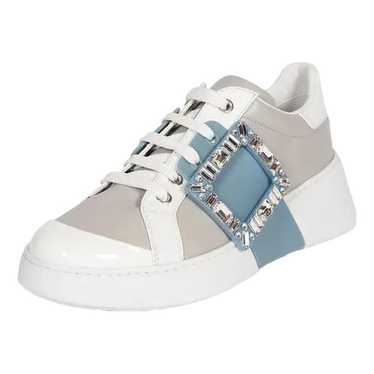 Roger Vivier Viv' Skate leather trainers