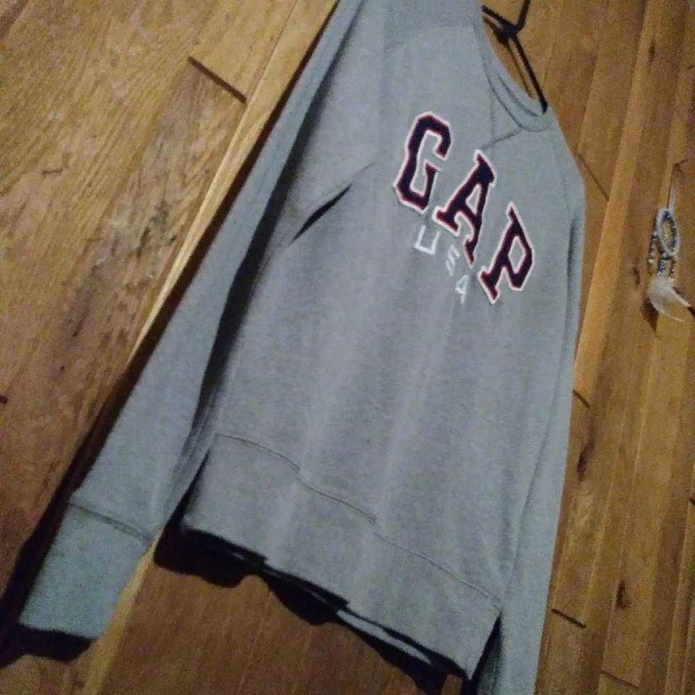Gray Vintage USA Gap Sweatshirt - image 4