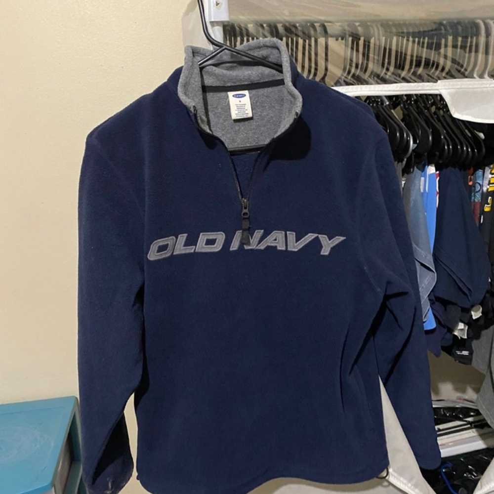 Old navy quarter zip fleece - image 1