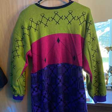 Leslie Fay Vintage Retro Sweater
