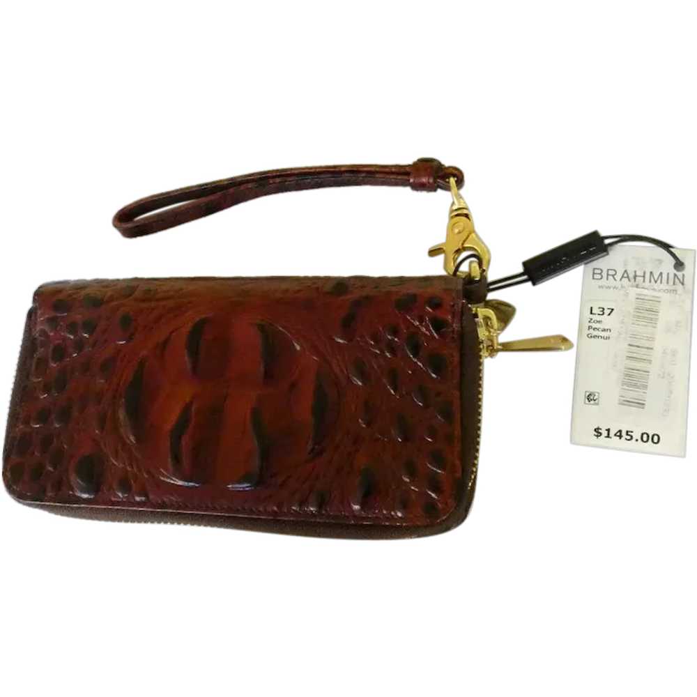 New Brahmin Leather Clutch/Wallet With Tags - image 1