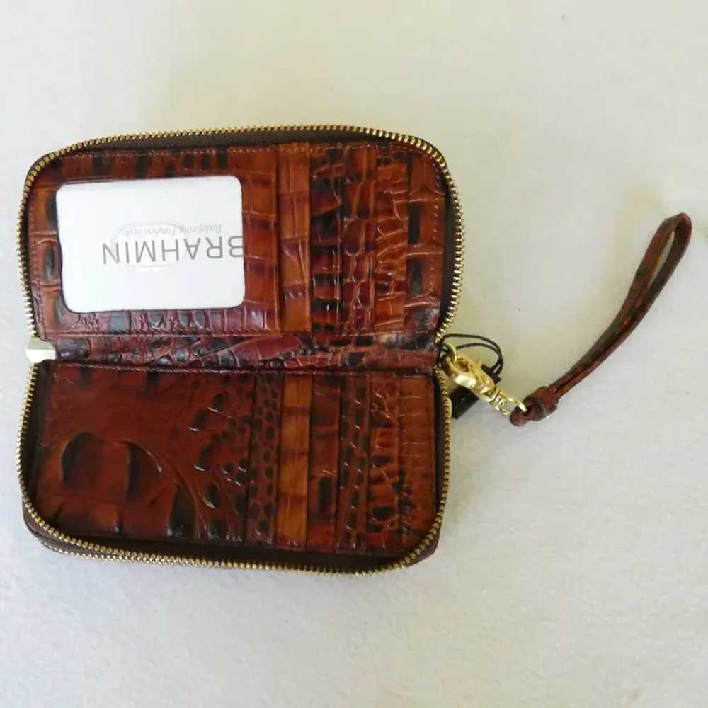 New Brahmin Leather Clutch/Wallet With Tags - image 4