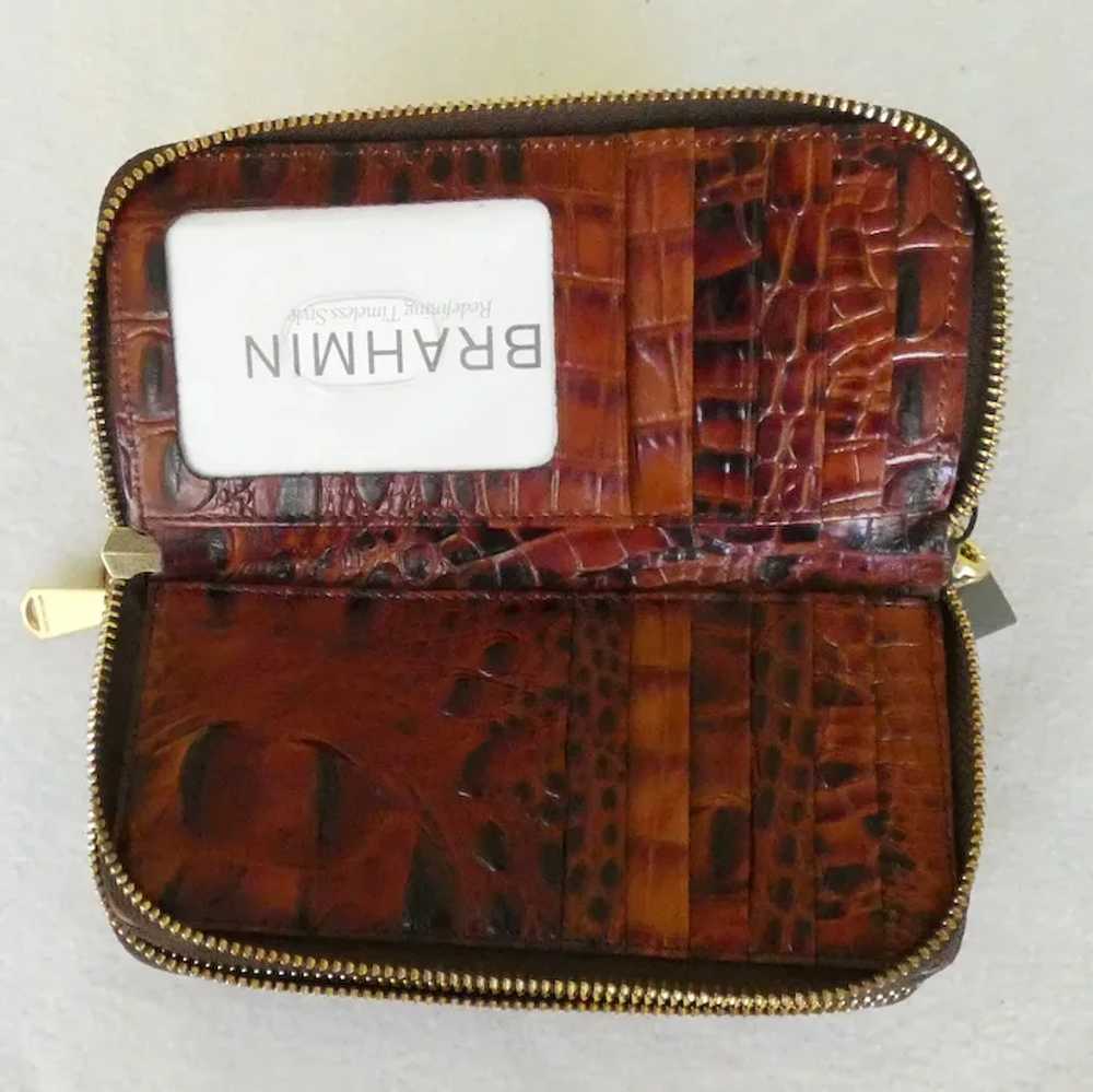 New Brahmin Leather Clutch/Wallet With Tags - image 5