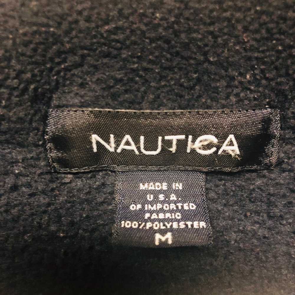 Vintage Nautica Fleece Pullover Jacket - image 4