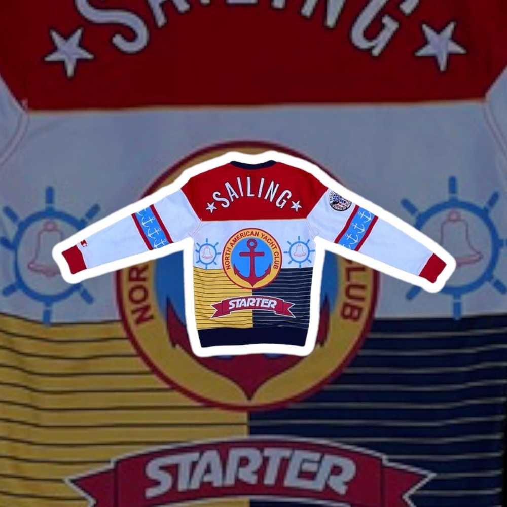 Starter Brand Wind Jamming Yacht Club Pullover - image 8