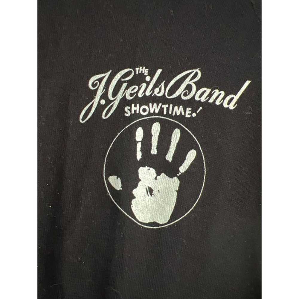 J. Geils Band Vintage Crew Shirt Showtime Staff S… - image 2