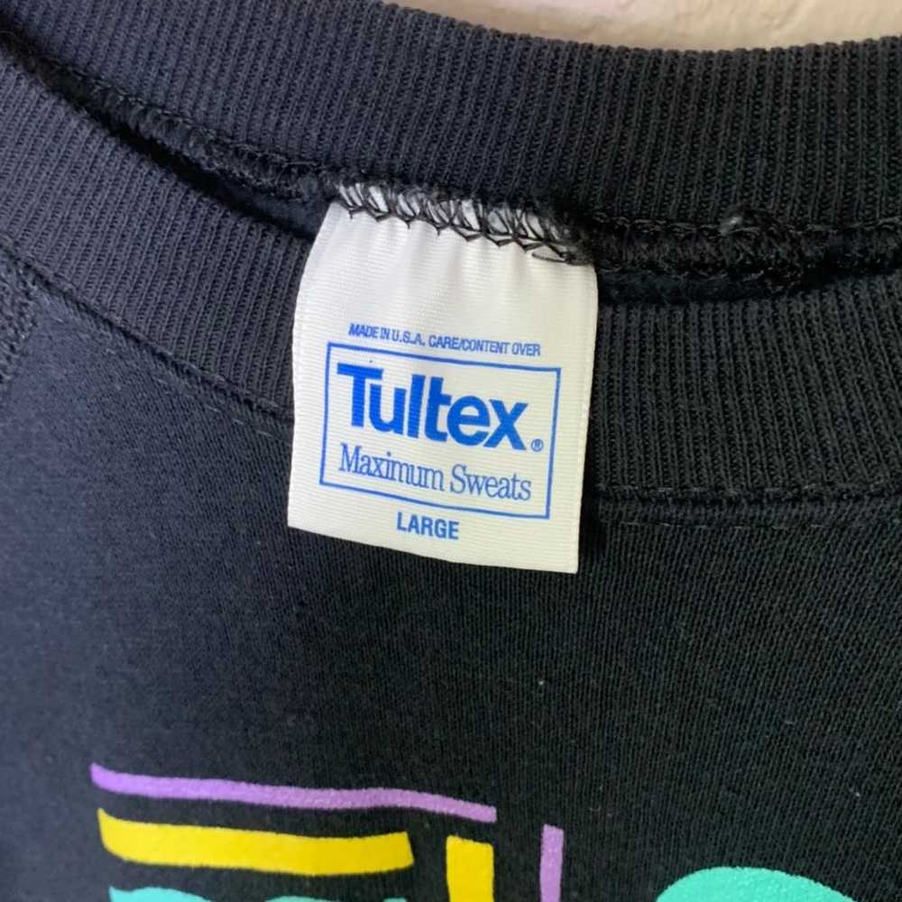 Vintage tultex 80s 90s sweat shirt large - image 2