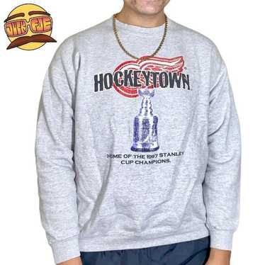 Vintage Hockey Stanleycup Sweatshirt Large - image 1